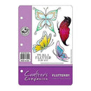 Crafter's Companion Ezmount Cling Set 5.5 Inch X8.5 Inch Flutter Away*