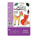 Crafter's Companion Ezmount Cling Set 5.5 Inch X8.5 Inch Forest Friend*