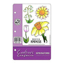 Crafter's Companion Ezmount Cling Set 5.5 Inch X8.5 Inch Springtime*