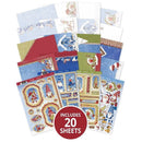 Hunkydory Deluxe A4 Craft Pads - Gnome for Christmas*