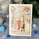 Hunkydory Christmas Jack Russell Terrier & Beagle Decoupage Topper Sheet*
