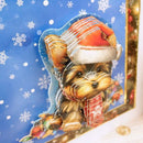 Hunkydory Christmas Yorkshire Terrier & French Bulldog Decoupage Topper Sheet*
