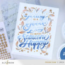 Altenew Today Is A Good Day Builder Stencil Set