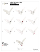 Altenew Creative Cuts: Doves in Flight Layering Die Set
