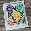 Lisa Horton Crafts β Beautiful Blooms Floral Plate β Craft Die Set
