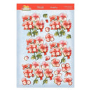 Hunkydory In Full Bloom - Floral Delights Deco-Large Set - Dreamy Geraniums*