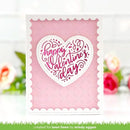 Lawn Fawn Hot Foil Custom Craft Plate - Foiled Sentiments: Happy Valentines Day*