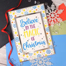Hunkydory For the Love of Masks - Twinkling Snowflakes Frame & Sentiment*