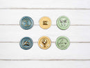 Stamperia Wax Seal Set 6/Pkg - Wedding