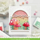 Lawn Cuts Custom Craft Dies - Happy Mushrooms