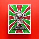 Simon Hurley create. Clear Stamps 6"X9" Sketched Santas*