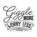 Crafter's Companion Clear Acrylic Stamps - Giggle More*