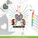 Lawn Fawn Clear Stamp Set - Magic Heart Messages*