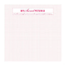My Sweet Petunia Grid Paper Pad 12.25"x 12.25"*