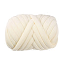 Poppy Crafts Super Chunky Hand Knitting Yarn 500g - Velvet - Off White