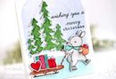 Memory Box Stamp Set - Be Jolly clear stamp set*
