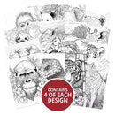 Hunkydory Colouring Pocket Pad - Animal Planet