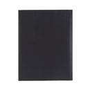 Solid black color swatch