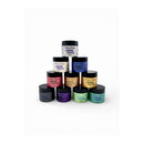 Stack of jars labeled 'Poppy Crafts Lunar Paste' on a white background