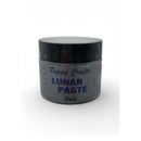 Jar of Poppy Crafts Shimmer Paste Black on a white background
