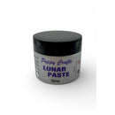 Jar of Poppy Crafts Silver Shimmer Paste on a white background