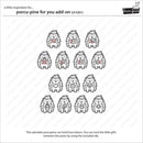 Lawn Fawn Clear Stamp Set - Porcu-Pine For You Add-On*