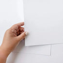 Poppy Crafts Textured Cardstock Pack 12"x 12" 50/Pkg - Solid White