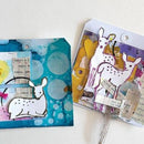 Dina Wakley Media Cling Stamps 6"X9" Fawns*