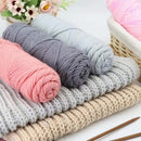 Poppy Crafts Soft Yarn 100g 3 Pack - Cream