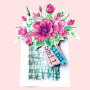 Lisa Horton Crafts - Muse & Maker Collection - Clear Photopolymer Stamps - Scratched Surface