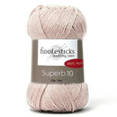Fiddlesticks Superb 10 Yarn 100g - Natural