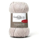 Fiddlesticks Superb 10 Yarn 100g - Pebble