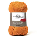 Fiddlesticks Superb 10 Yarn 100g - Mandarin