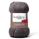 Fiddlesticks Superb 10 Yarn 100g - Warm Grey