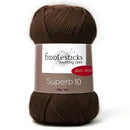 Fiddlesticks Superb 10 Yarn 100g - Cocoa