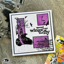 Visible Image Time To Fly 4"x8" Stamp Set - Spread Your Wings