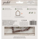 American Crafts Pocket Frames Insert Kit 6X5.5 6 per pack - House Heart with Insert*