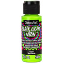 Americana Black Light Neon Acrylic Paint 2oz - Green*
