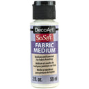 Deco Art - SoSoft Fabric Acrylic Paint Medium - Transparent 2oz Clear