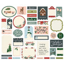 Simple Stories Winter Cottage Bits & Pieces Die-Cuts 39 pack - Journal*