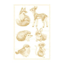P13 Die-Cut Chipboard Embellishments 4"X6" - Forest Tea Party