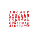 Find It Trading Textile Stamps - Alphabet*^