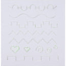 Creative Impressions Embroidery Shape Template Set 5 pack