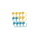 Clover Jumbo Locking Stitch Markers 12/Pkg