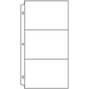 We R Ring Photo Sleeves 6"X12" 10/Pkg (3) 6"x4" Pockets
