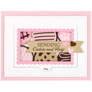 Spellbinders Etched Dies - Sweet Confections Label And Banner*