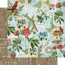 Graphic 45 Double-Sided Paper Pad 8"x8" 24/Pkg - Time To Flourish