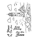 The Card Hut Clear Stamps 6"X4" By Dennis Lewan 001 - Lighthouse*