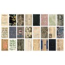 Tim Holtz Idea-Ology Backdrops Double-Sided Cardstock 6"X10" 24 pack Volume