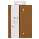 American Crafts Point Planner Snap Leatherette Planner 6"x 8" Brown - Dot Grid - 120 Sheets*